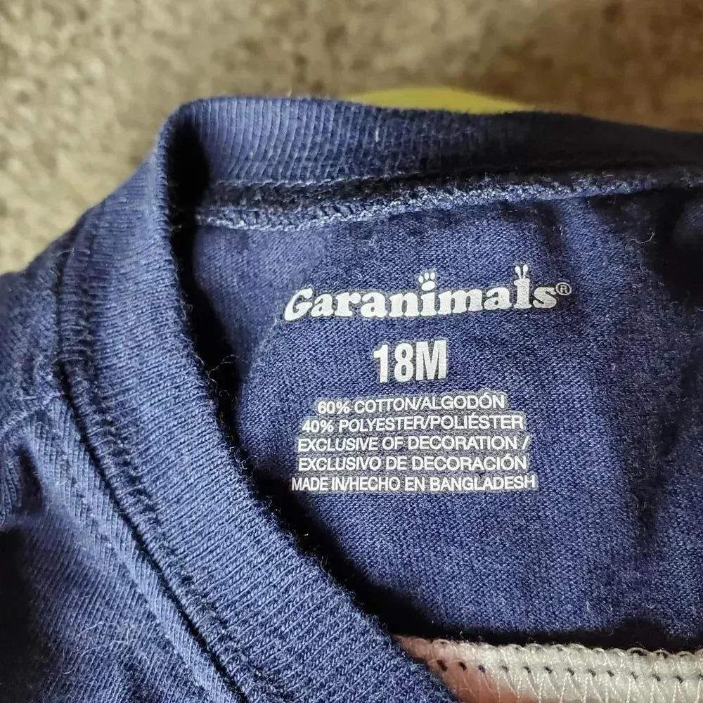 Carter's and Garanimals Size 18m Baby Boy Casual Top Bundle EUC
